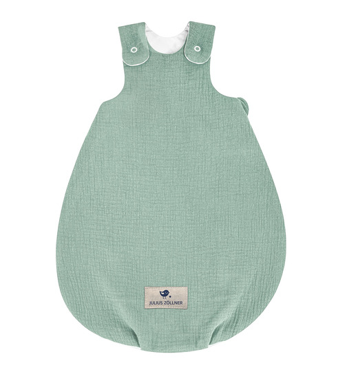 Julius Zöllner Babyschlafsack Terra Musseline grün