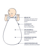 Julius Zöllner Babyschlafsack Terra Musseline terra