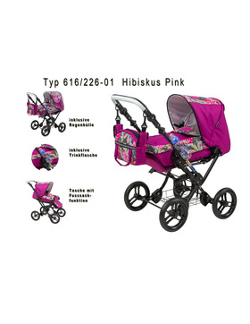 Zekiwa Zeki complete Puppenwagen inkl.Regenhülle +...