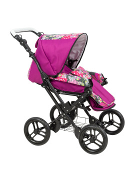 Zekiwa Zeki complete Puppenwagen inkl.Regenhülle + Trinkflasche 2 Designs