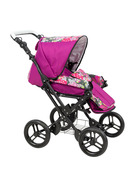 Zekiwa Zeki complete Puppenwagen inkl.Regenhülle + Trinkflasche 2 Designs