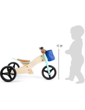 small foot Laufrad-Trike mit Tasche 2 Designs