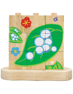 Ever Earth Stapelpuzzle Schmetterling