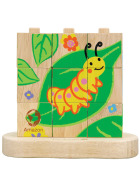 Ever Earth Stapelpuzzle Schmetterling