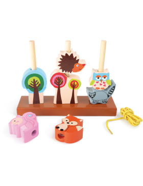 small foot Steckspiel Waldtiere