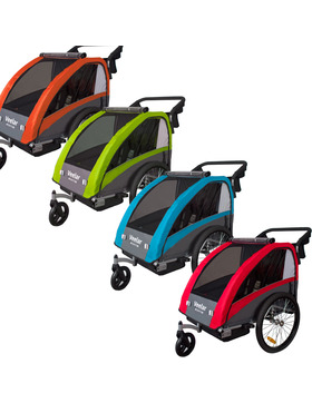 Tiggo Kinderwagen-Fahrradanhänger 2in1 verschiedene...