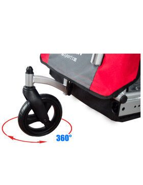 Tiggo Kinderwagen-Fahrradanhänger 2in1 verschiedene Designs