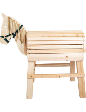 small foot Holzpferd groß