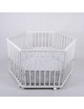 Honey Bee Baby Laufgitter Laufstall 6-eckig verschiedene...