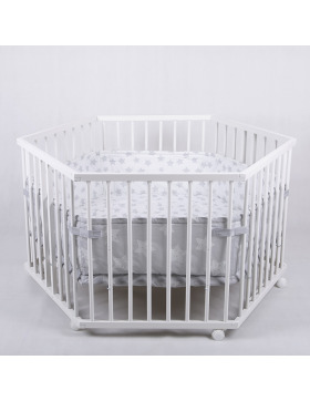 Honey Bee Baby Laufgitter Laufstall 6-eckig verschiedene Designs