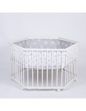 Honey Bee Baby Laufgitter Laufstall 6-eckig verschiedene Designs