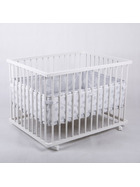 Honey Bee Baby Laufgitter Laufstall 75x100 cm weiß verschiedene Designs