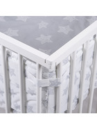 Honey Bee Baby Laufgitter Laufstall 75x100 cm weiß verschiedene Designs