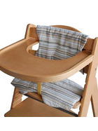 Honey Bee Treppenhochstuhl Kinderhochstuhl mit grosser Essplatte natur