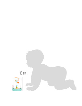 small foot Motorikschleife Fuchs Pastell