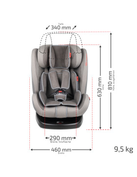 HEYNER Kids Infinity Twist Kindersitz verschiedene Designs