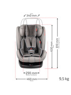 HEYNER Kids Infinity Twist Kindersitz verschiedene Designs