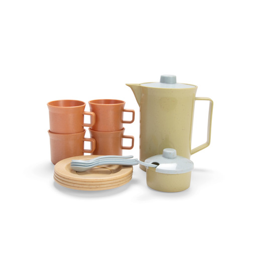 Dantoy BIO Kinder Kaffeeservice Puppengeschirr