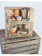 Dantoy BIO Kinder Kaffeeservice Puppengeschirr