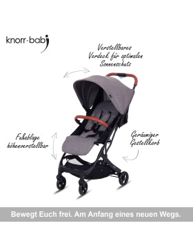knorr-baby Sportwagen B-Easy Fold Buggy 2 Designs