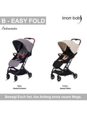 knorr-baby Sportwagen B-Easy Fold Buggy 2 Designs