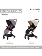 knorr-baby Sportwagen B-Easy Fold Buggy 2 Designs