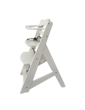 Honey Bee Treppenhochstuhl Kinderhochstuhl weiß mit Polster