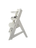Honey Bee Treppenhochstuhl Kinderhochstuhl weiß mit Polster