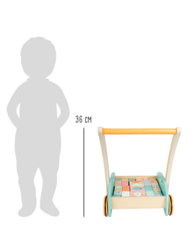 small foot Lauflernwagen Pastell