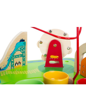 small foot Spieltisch Freizeitpark 3in1