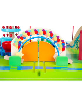 small foot Spieltisch Freizeitpark 3in1