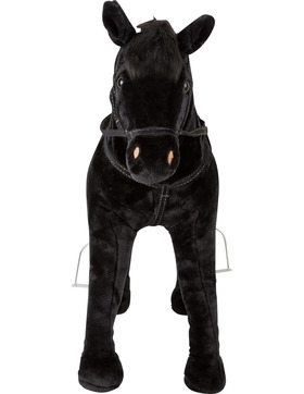 small foot Stehpferd mit Sound schwarz