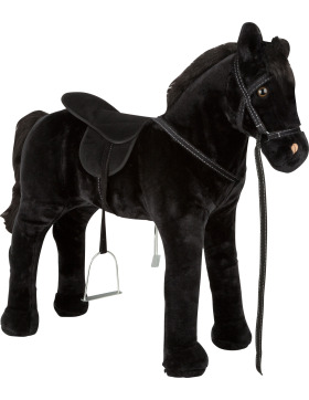small foot Stehpferd mit Sound schwarz