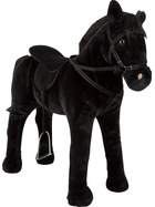 small foot Stehpferd mit Sound schwarz