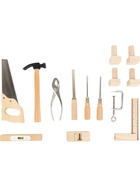 small foot Kinderwerkbank grau mit Zubehör