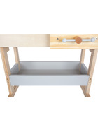 small foot Kinderwerkbank grau mit Zubehör