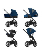 Cybex Sportwagen Talos S Lux black - schwarzer Rahmen verschiedene Designs