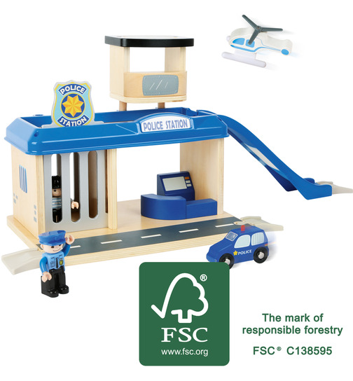 small foot Polizeiwache mit Zubehör