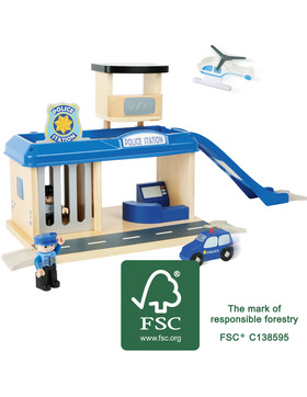 small foot Polizeiwache mit Zubehör