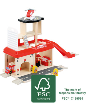 small foot Feuerwehrwache mit Zubehör