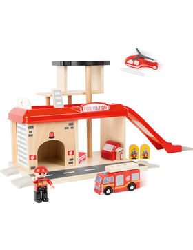 small foot Feuerwehrwache mit Zubehör