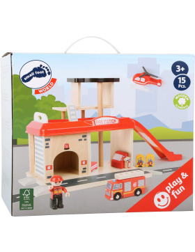 small foot Feuerwehrwache mit Zubehör