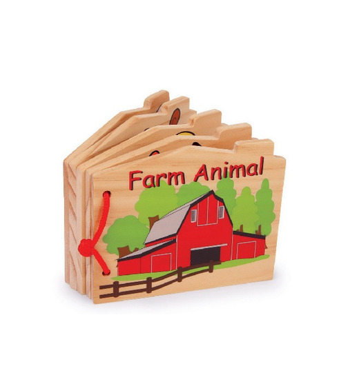 small foot Holzbuch Farm animal