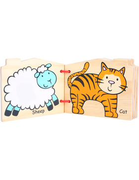 small foot Holzbuch Farm animal