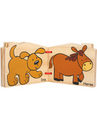 small foot Holzbuch Farm animal