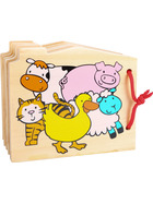 small foot Holzbuch Farm animal